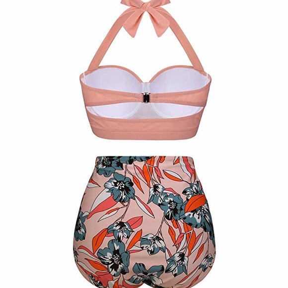 🆕Plus Size Vintage High Waisted Swimsuit - Picture 2 of 2